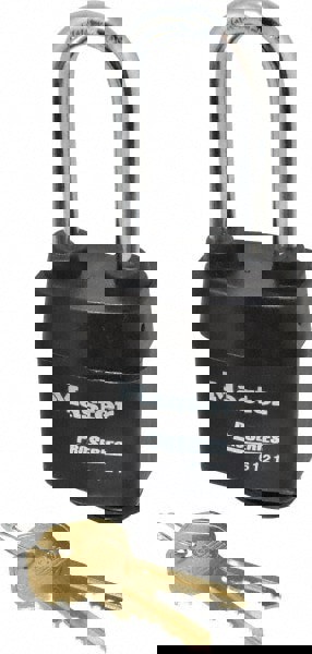 Padlock: Laminated Steel, Keyed Alike, 2